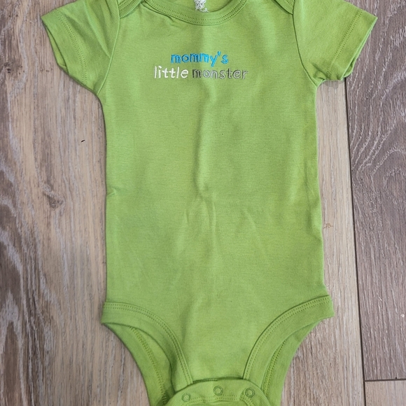 4 pack 12 Month Monster Onsies - Picture 4 of 5